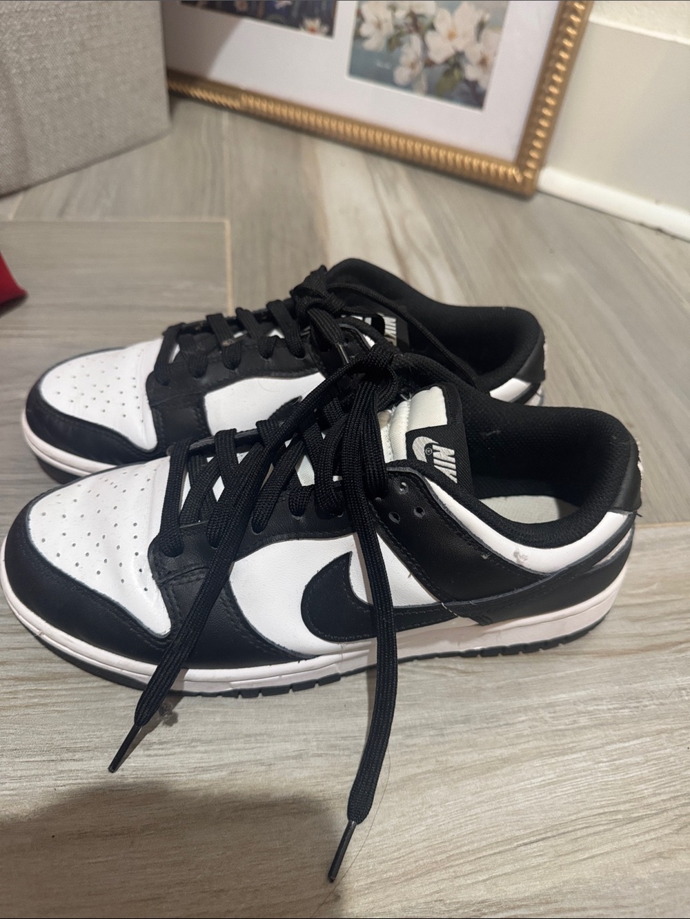 Nike Women’s Low-Top Sneakers - Black and White